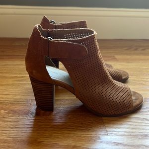 Marc Fisher Open Toe Booties